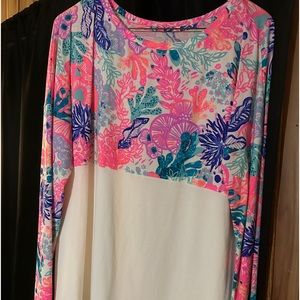Lilly Pulitzer Finn top size medium